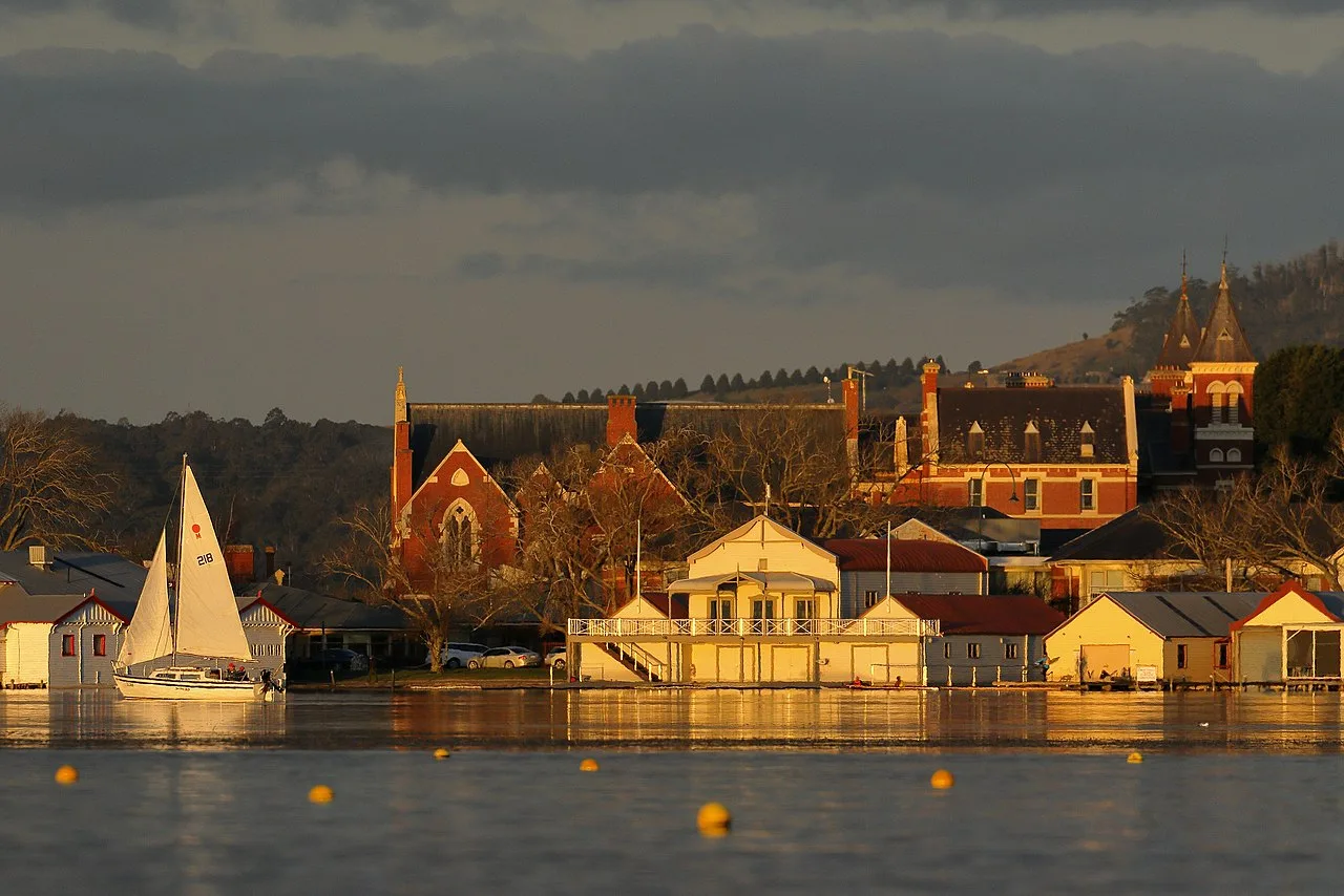 Lake Wendouree. Ballarat.