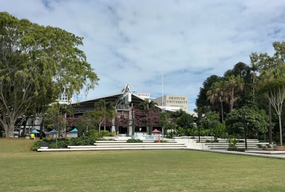 At the Parklands at South Bank, South Brisbane, 2021