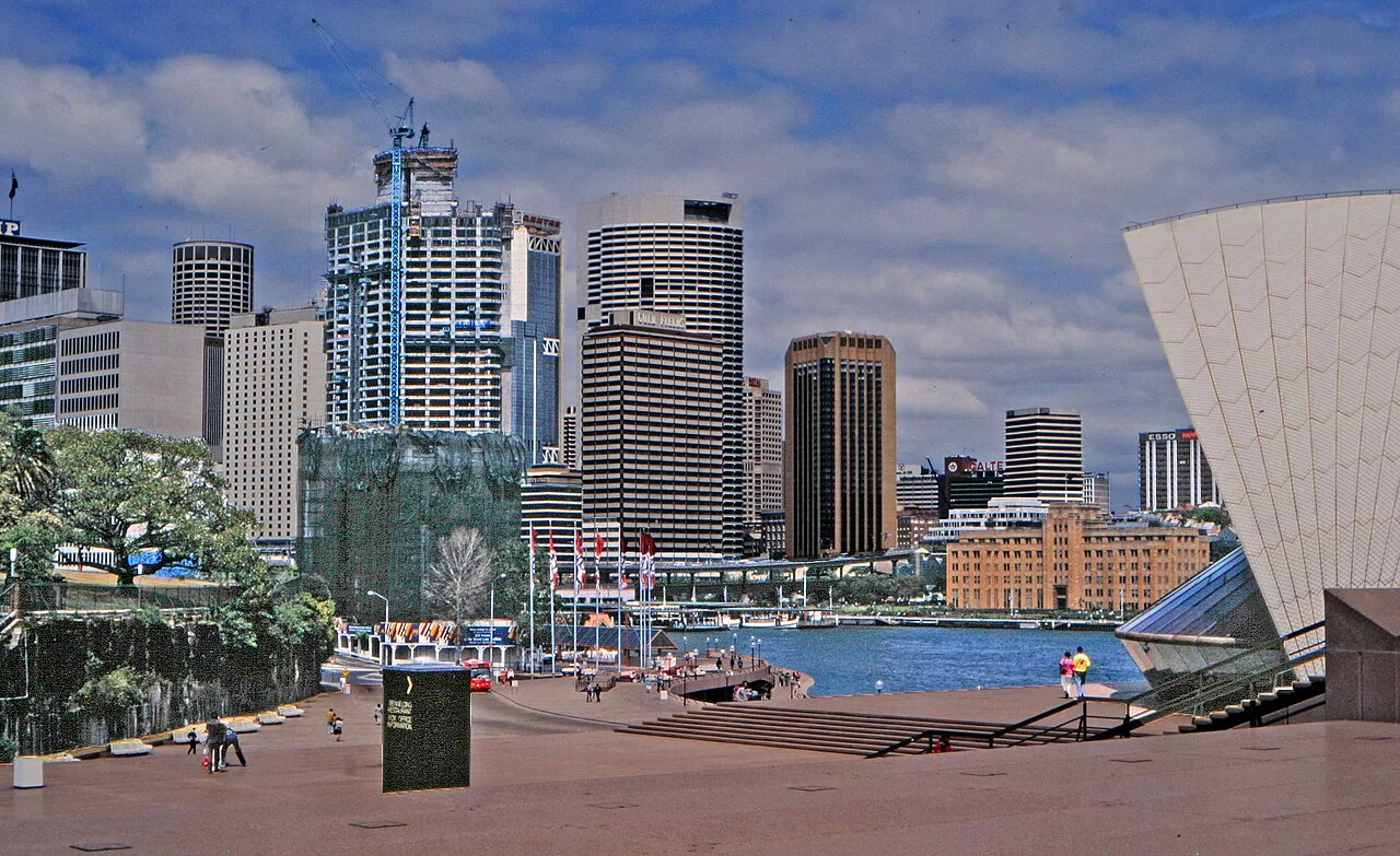 Sydney Harbour and the city skyline
