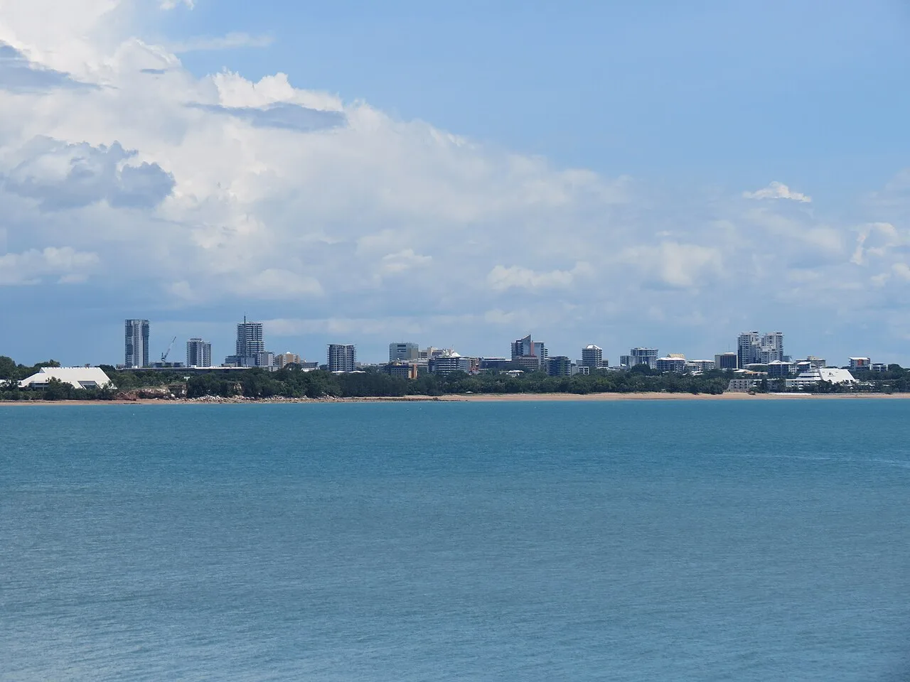 Darwin across the harbour