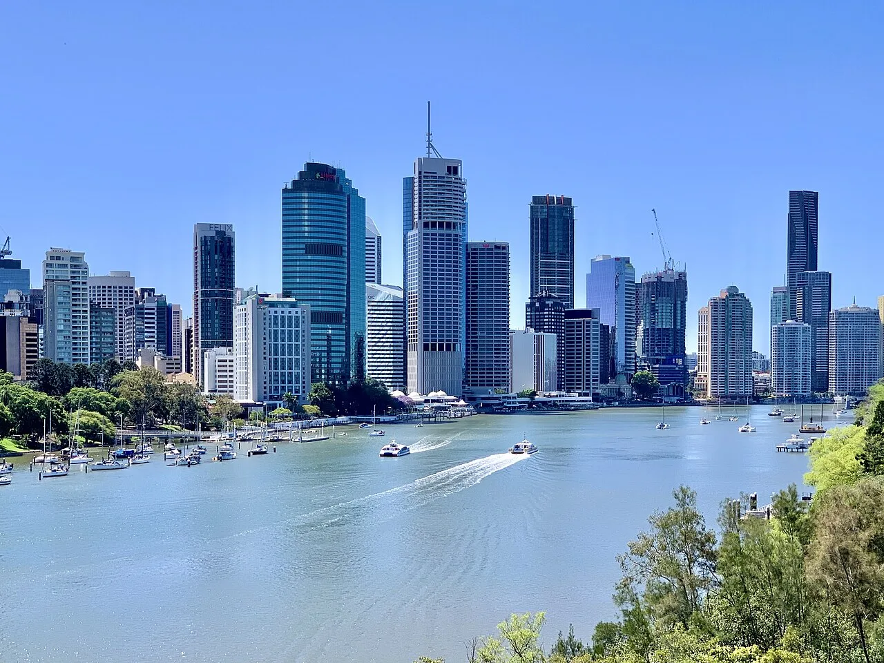 Brisbane from Kangaroo Point