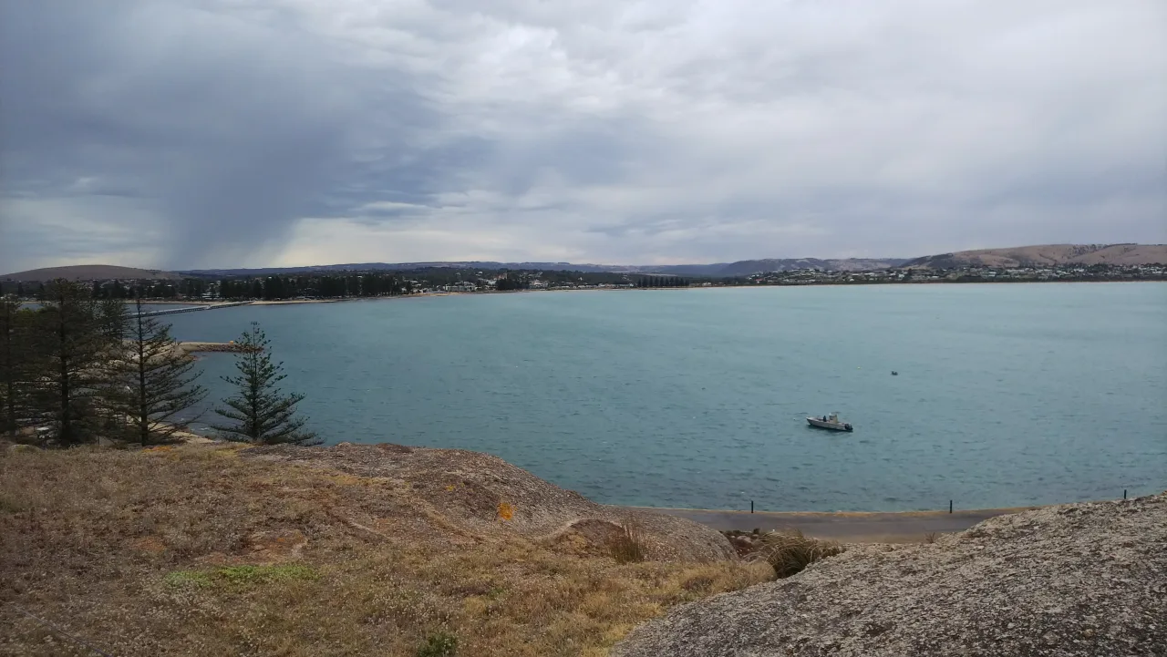 Victor Harbor as viewed from Granite Island