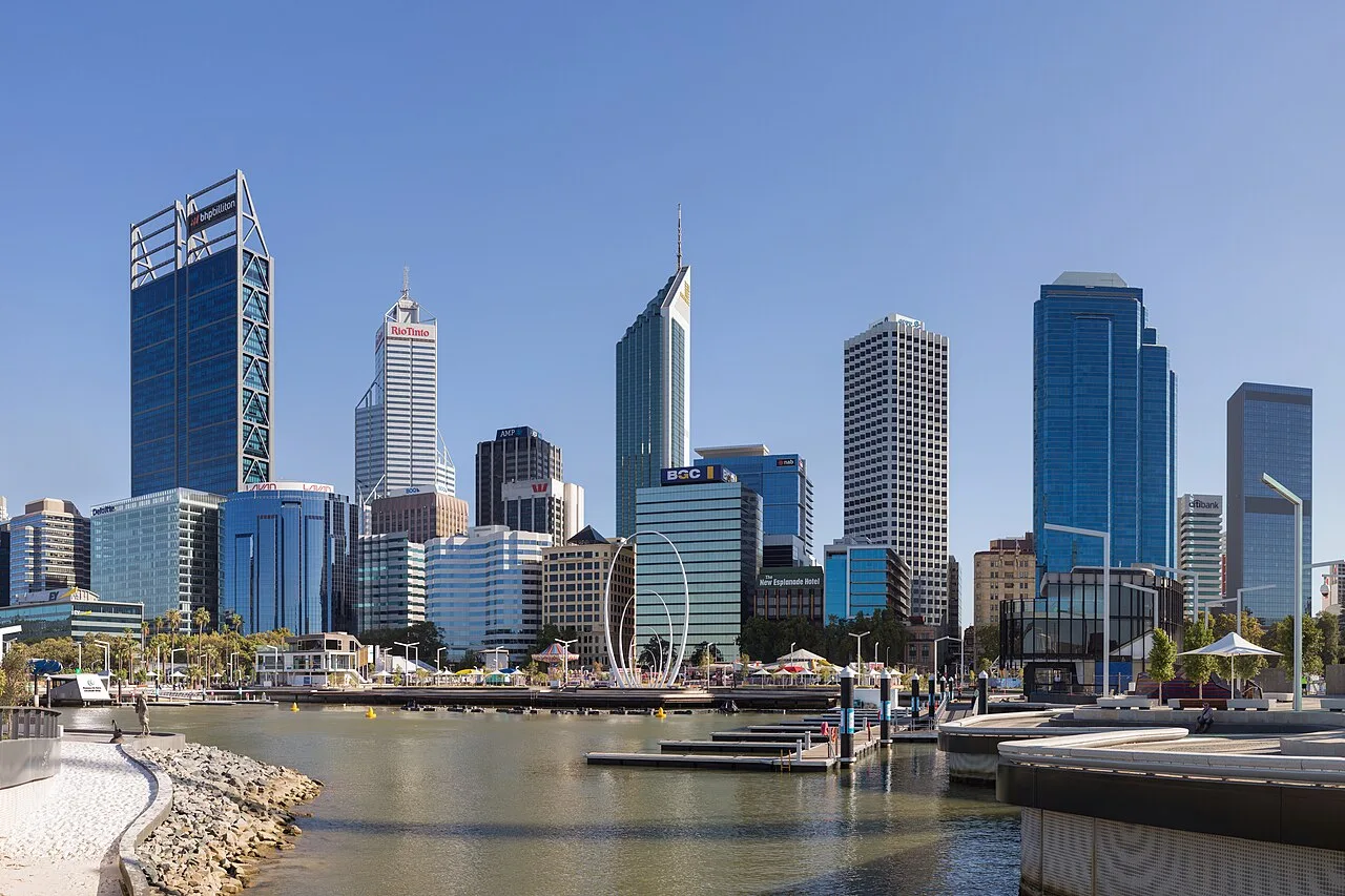 Perth from Elizabeth Quay