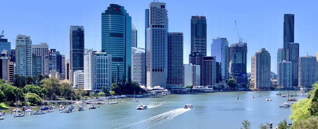 Brisbane from Kangaroo Point