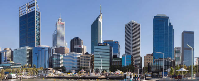Perth from Elizabeth Quay